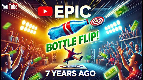 INSANE WATER BOTTLE FLIP 2 BY DUDE PERFECT FROM 7 YEARS AGO