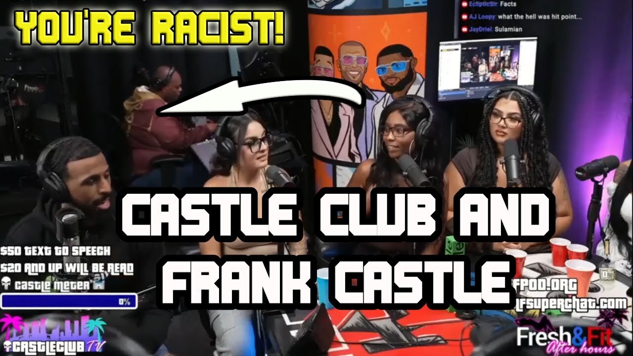 Full Castle Club! Black Women Called Fresh & Fit Racists And THIS Happened!