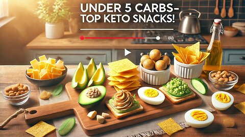 You Won’t Believe These 5 Keto Snacks – All Under 5 Carbs!