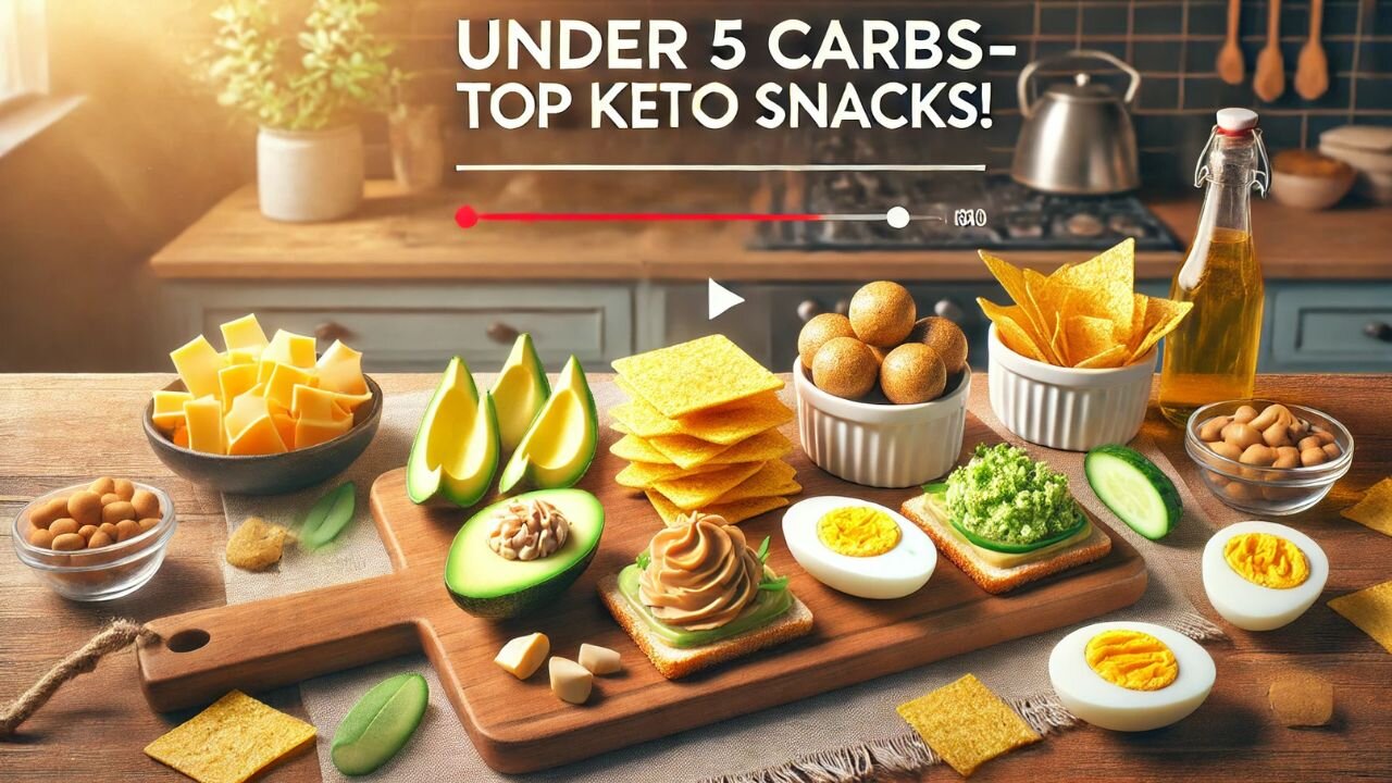 You Won’t Believe These 5 Keto Snacks – All Under 5 Carbs!