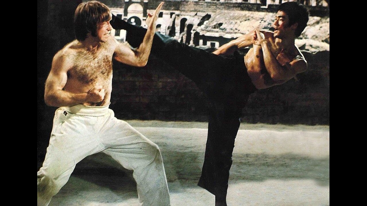 Cross kick Studio Films Bruce Lee Way of The Dragon