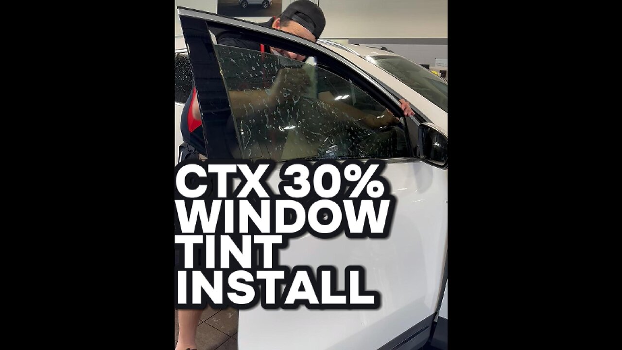 Passenger Door Tint Install