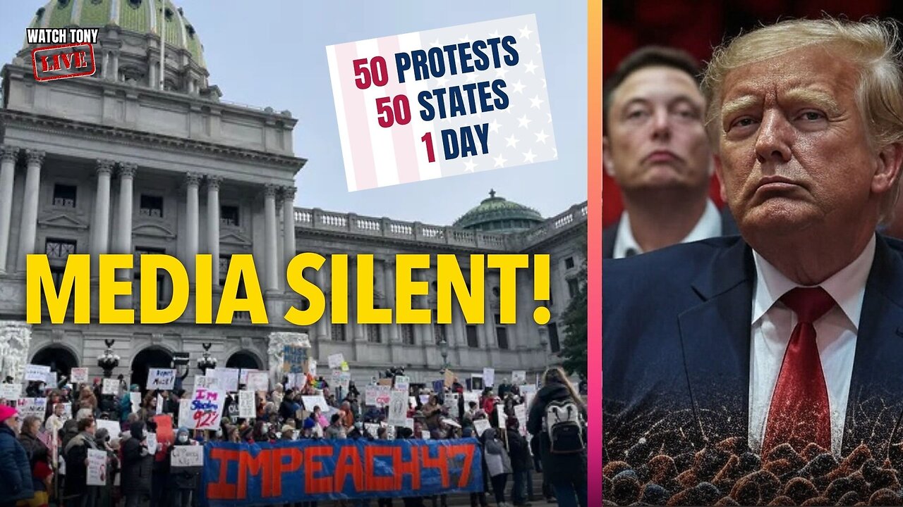 America ERUPTS: Protests Against Trump & Elon's Power Grab! | The Tony Michaels Podcast #834