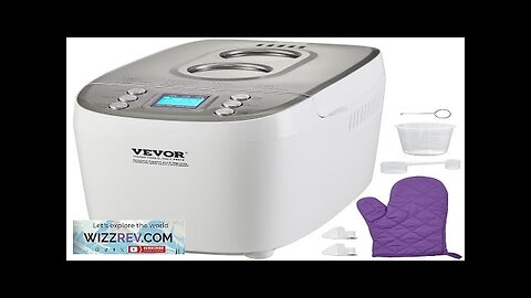 VEVOR Bread Maker 15-in-1 3LB Dough Machine Nonstick Ceramic Pan Automatic Breadmaker Review