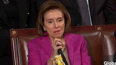 Nancy Pelosi caught HYPERVENTILATING TWICE during Trump's address to Congress