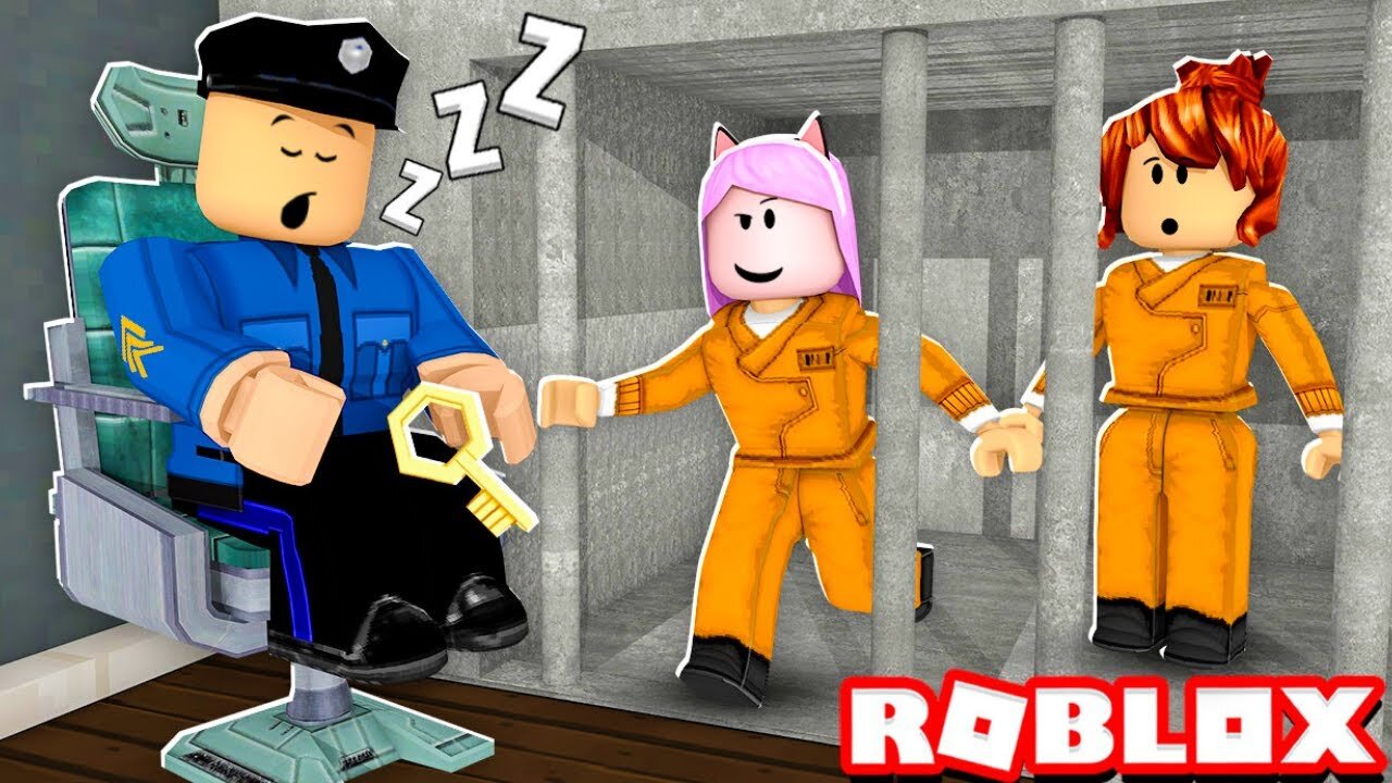 Prisoner BARRY Vs Police BARRY New Obby! Full Game Walkthrough #roblox