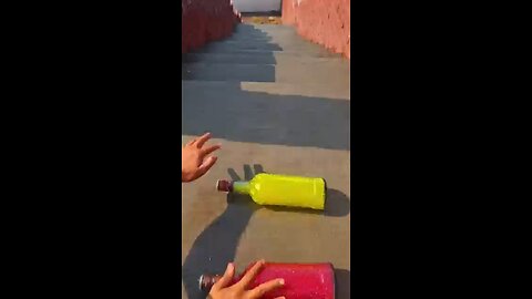 Bottle breaking