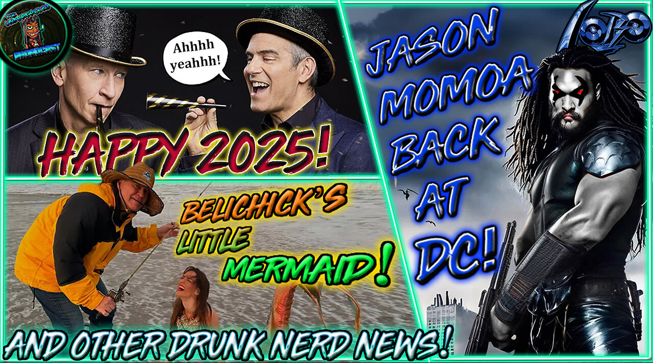 The Underground Broadcast #36 - Happy New Year!, Loco in DC, Belichick's Mermaid & More Drunk News!