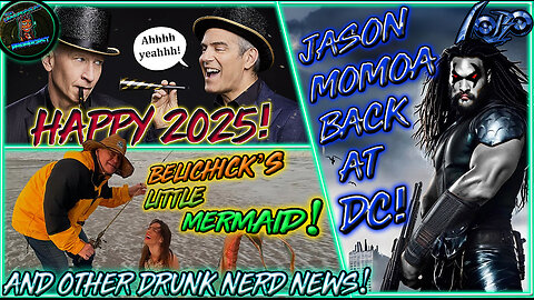 The Underground Broadcast #36 - Happy New Year!, Loco in DC, Belichick's Mermaid & More Drunk News!