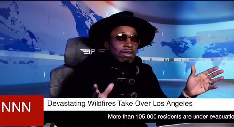 Eddie Griffin is wide awake as he explains the LA fires 🔥