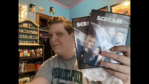 Unboxing Scream Movie DVDs