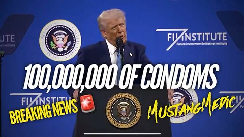 BREAKING NEWS 🚨 $100,000,000 worth of condoms for Hamas confirmed. USAID corruption.