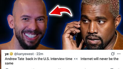 Kanye West Will Interview Andrew Tate