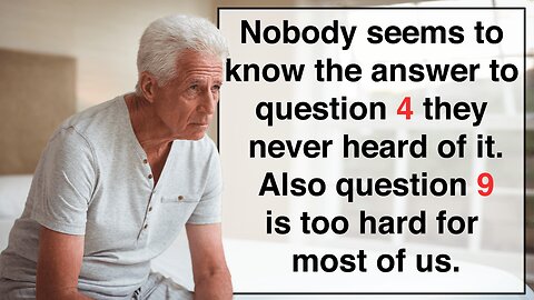 10 Knowledge Questions