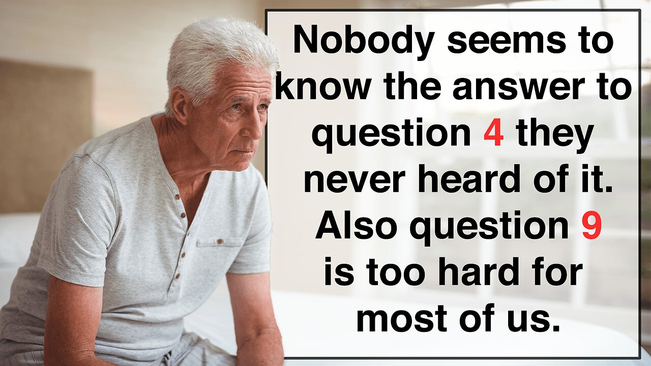 10 Knowledge Questions