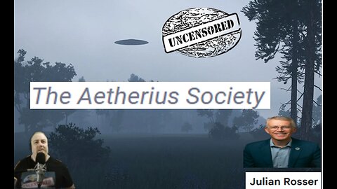 Julian Rosser to discuss The Aetherius Society.