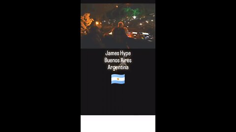 James Hype Live in Buenos Aires Argentina