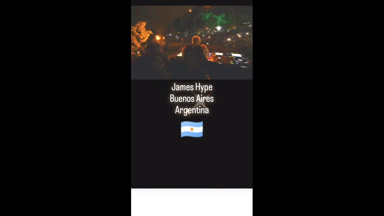 James Hype Live in Buenos Aires Argentina