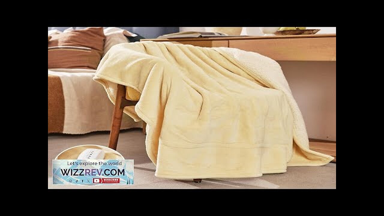 Heated Blanket 50''x60''-Soft and Comfortable Electric Throw5 Heat Settings and 3H Auto Review