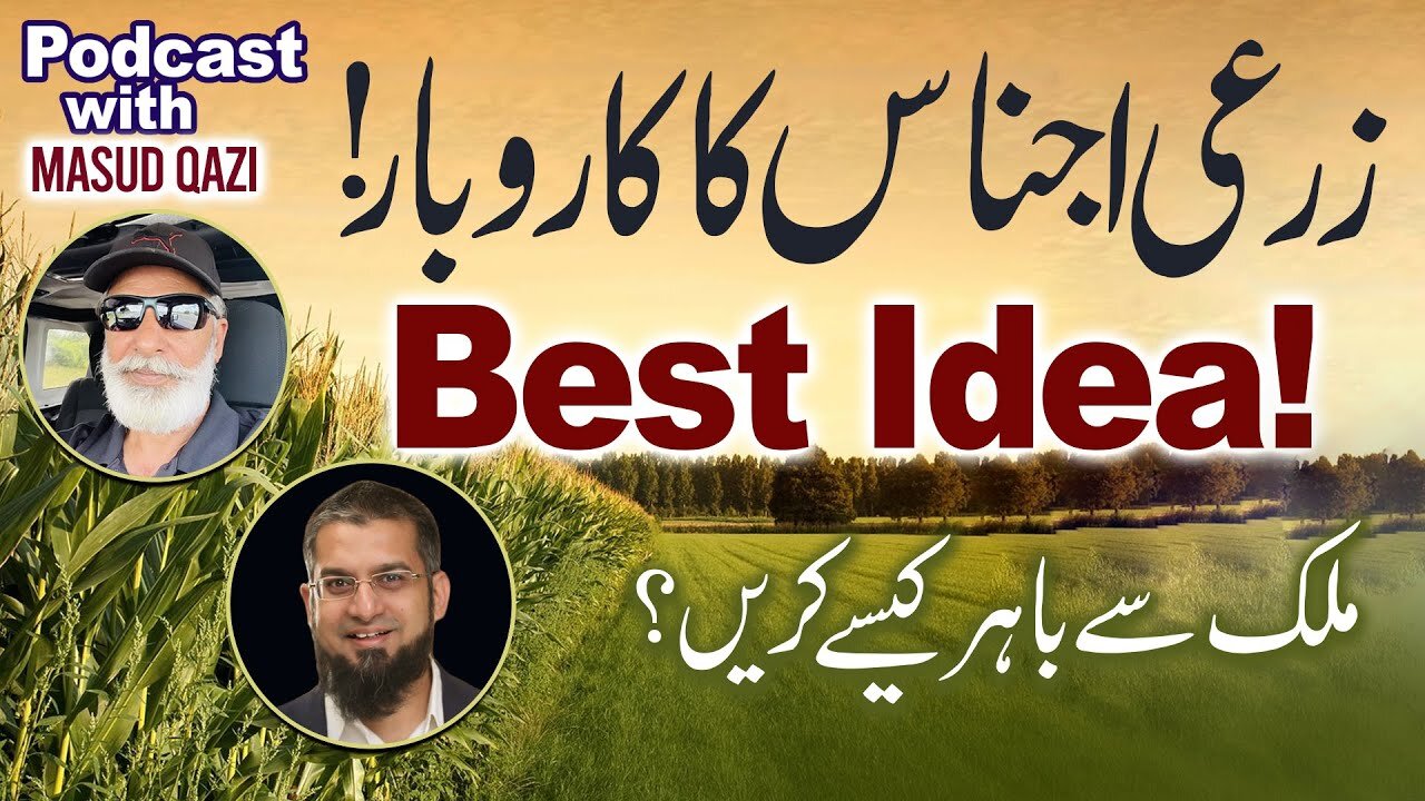 Food Business | Best Idea! | زرعی اجناس کا کاروبار | Zeeshan Usmani