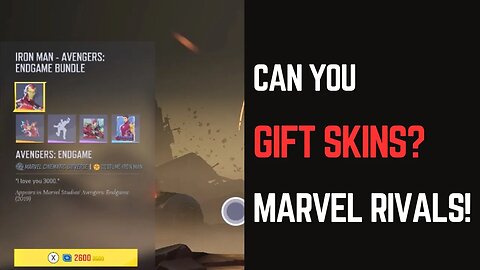 Marvel Rivals Can You Gift Skins?