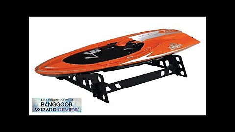 RC Boat High Speed LED Light Speedboat Waterproof 5km/h Electric Racing Vehicles Review