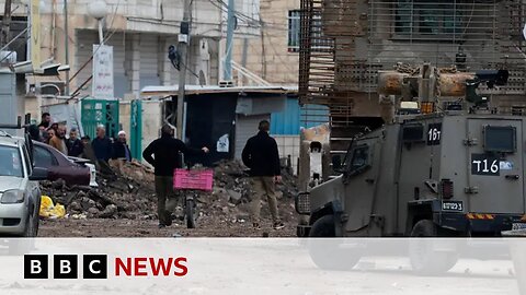 At least 10 Palestinians killed as Israeli forces launch major operation in Jenin | BBC News