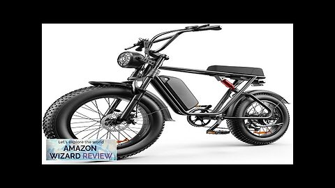 LONG SENG Adult Electric Bike 1000W 35MPH 48V 20AH Removable Battery Electric Review