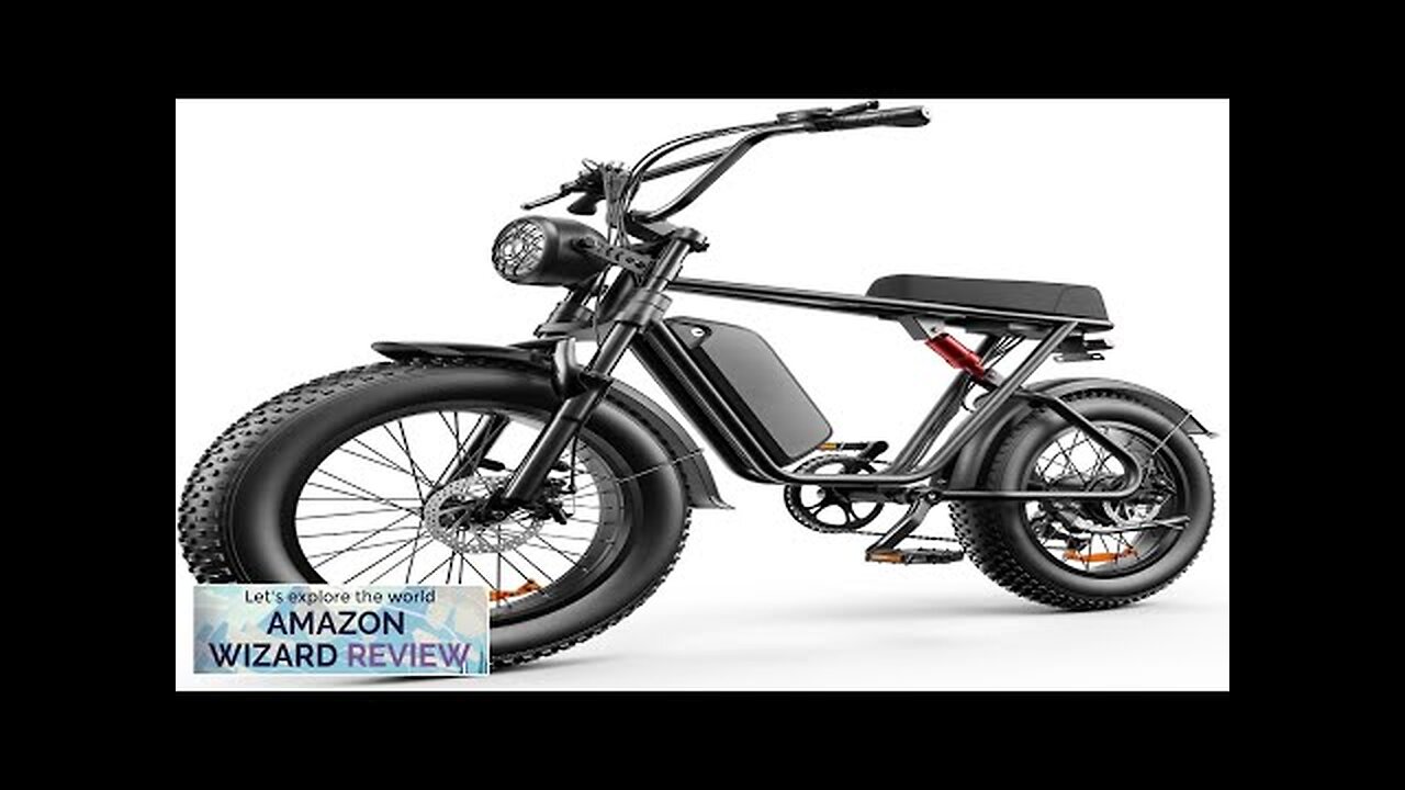 LONG SENG Adult Electric Bike 1000W 35MPH 48V 20AH Removable Battery Electric Review