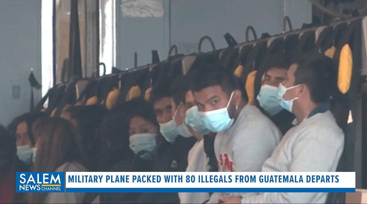 Military Plane With 80 Illegals From Guatemala Departs From Biggs Army Airfield Bliss In El Paso