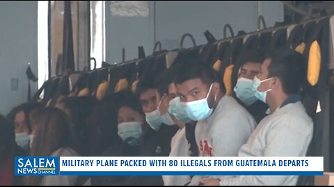 Military Plane With 80 Illegals From Guatemala Departs From Biggs Army Airfield Bliss In El Paso