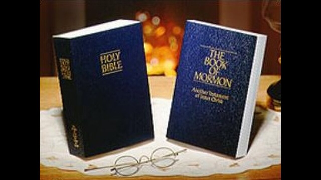"The Bible & The Book of Mormon are both witnesses of #JesusChrist" - Really?