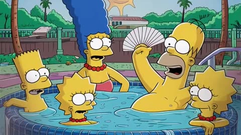 SIMPSONS PREDICT THE SUMMER OF 2025 WILL BE THE HOTTEST SUMMER EVER IN THE U.S.