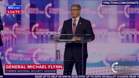 General Flynn speaking at Turning Point USA