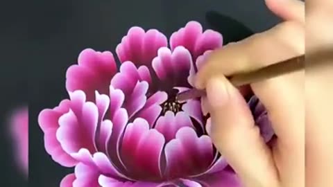 easy nature drawing painting | acrylic painting | nature drawing