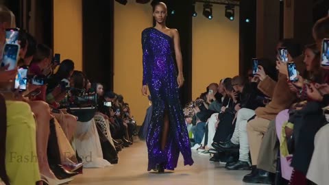 "Elie Saab | Fall/Winter 2024-25 Collection | Paris Fashion Week Highlights"