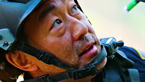 A terrifying cliffside rescue #shorts #movie #viral