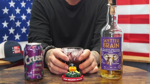 Charles Riser - Skatter Brain Peanut Butter Chocolate Pretzel Whiskey & Crush Grape Soda