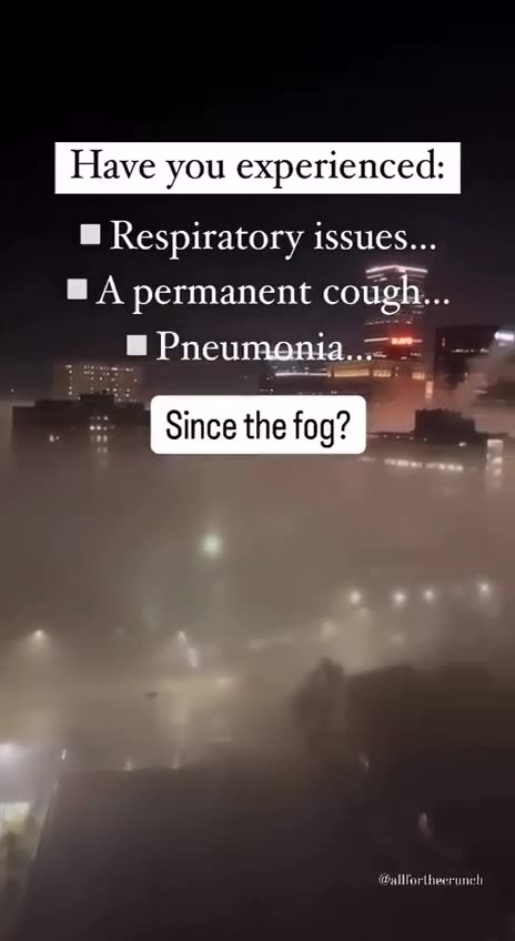 Americans say mysterious ongoing fog with 'chemical smell' is making them sick
