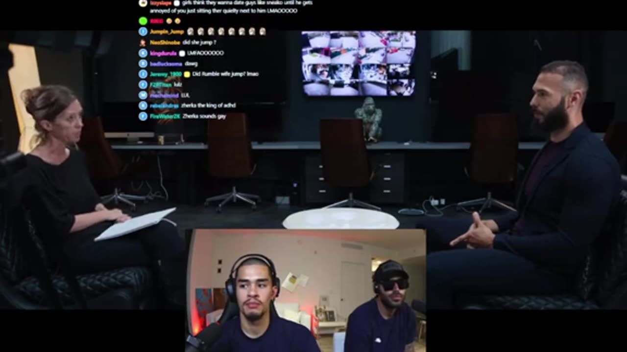 Sneako X Zherka react to Andrew tate BBC interview