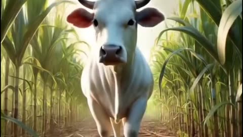 Story of hardworking cow ll #story #animated #short #aivideo