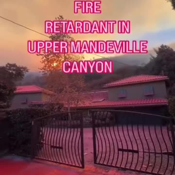 LA begins spraying Fire Retardant in Various Areas| What Could Possibility Go Wrong?