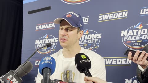 Sidney Crosby on Canada's 4 Nations win over U.S.