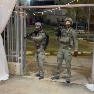 Israeli occupation forces fire stun grenade