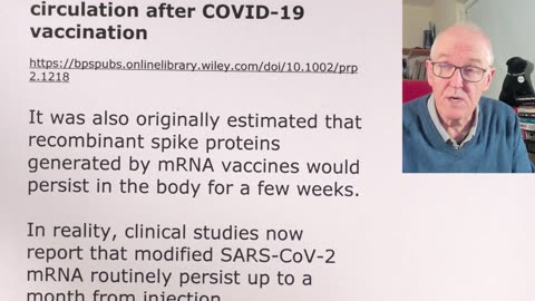 'mRNA' Vaccine Data Biodistribution, Persistence & Adjuvant Toxicity Library Dr. 'John Campbell'