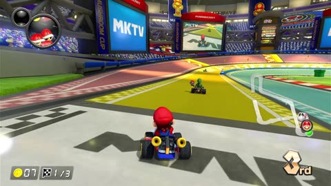 mario kart deluxe gameplay