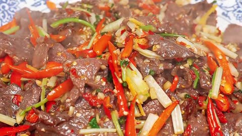 Zigong hot beef recipe