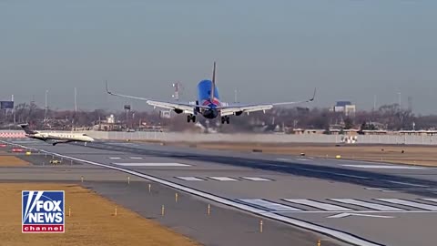 Southwest Plane and Private Jet Nearly Collide at Chicago Midway Airport