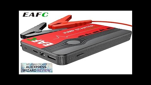 12V Portable Car Jump Starter Auto Battery Booster Charger Car Emergency Booster Review