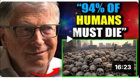 Bill Gates| Predicts Black Swan Event |Will Depopulate 94% of Global Population